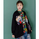 取り外し可能サコッシュ付き 花×ロゴパーカー | ScoLar | 詳細画像3 