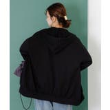 取り外し可能サコッシュ付き 花×ロゴパーカー | ScoLar | 詳細画像4 