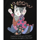 ネコ怪獣とチェック柄 切替裏毛プルオーバー | ScoLar | 詳細画像7 