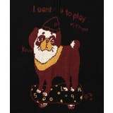 かまって欲しいパグ ハイネックニットプルオーバー | ScoLar | 詳細画像9 