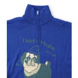 かまって欲しいパグ ハイネックニットプルオーバー | ScoLar | 詳細画像12 