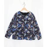 スカラーちゃん×宇宙×ネコ柄リバーシブル中綿ブルゾン | ScoLar | 詳細画像7 