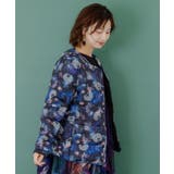 スカラーちゃん×宇宙×ネコ柄リバーシブル中綿ブルゾン | ScoLar | 詳細画像3 