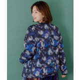 スカラーちゃん×宇宙×ネコ柄リバーシブル中綿ブルゾン | ScoLar | 詳細画像4 