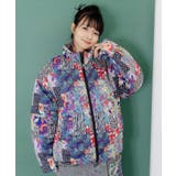 ブルー | スカラー柄展開 中綿シンサレートブルゾン | ScoLar