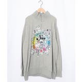 スカラーちゃんと時計と音楽柄裏毛チュニック | ScoLar | 詳細画像7 