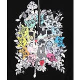 スカラーちゃんと時計と音楽柄裏毛チュニック | ScoLar | 詳細画像10 