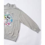 スカラーちゃんと時計と音楽柄裏毛チュニック | ScoLar | 詳細画像14 