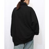 スカラーちゃんと時計と音楽柄裏毛チュニック | ScoLar | 詳細画像4 