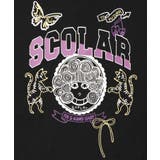 スカラーちゃん×トラ×蝶刺繍 ミニ裏毛プルオーバー | ScoLar | 詳細画像9 