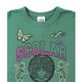 スカラーちゃん×トラ×蝶刺繍 ミニ裏毛プルオーバー | ScoLar | 詳細画像11 