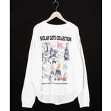 オフホワイト | スカラーネココレクションロンT | ScoLar