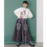 冬支度中アニマルプリントプルオーバー | ScoLar | 詳細画像1 