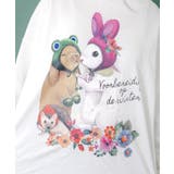 冬支度中アニマルプリントプルオーバー | ScoLar | 詳細画像5 