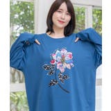 仲宗根泉(HY)コラボ アート柄花柄チュニック | ScoLar | 詳細画像11 