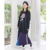 仲宗根泉(HY)コラボ アート柄花柄チュニック | ScoLar | 詳細画像16 