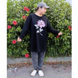 仲宗根泉(HY)コラボ アート柄花柄チュニック | ScoLar | 詳細画像2 