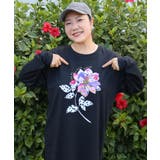 仲宗根泉(HY)コラボ アート柄花柄チュニック | ScoLar | 詳細画像3 