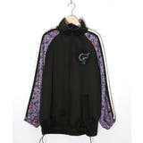 ブラック | 仲宗根泉(HY)コラボ 柄切替ジャージトップス | ScoLar