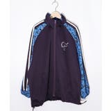 パープル | 仲宗根泉(HY)コラボ 柄切替ジャージトップス | ScoLar