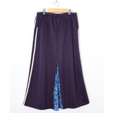 パープル | 仲宗根泉(HY)コラボ 柄切替ジャージスカート | ScoLar