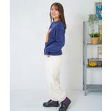 ポップ柄裏フリースあったかナイロンパンツ | ScoLar | 詳細画像9 