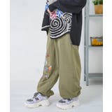 ポップ柄裏フリースあったかナイロンパンツ | ScoLar | 詳細画像16 