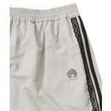 レース×ライン入りナイロンワッシャースカート | ScoLar | 詳細画像7 