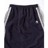 レース×ライン入りナイロンワッシャースカート | ScoLar | 詳細画像11 