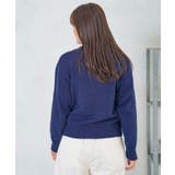 キャップネコ柄ジャガードニットプルオーバー | ScoLar | 詳細画像20 