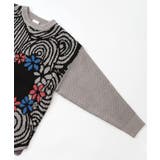 グラサンスカラーちゃんダブルジャガードニットプルオーバー | ScoLar | 詳細画像32 