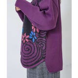 グラサンスカラーちゃんダブルジャガードニットプルオーバー | ScoLar | 詳細画像14 