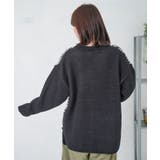 グラサンスカラーちゃんダブルジャガードニットプルオーバー | ScoLar | 詳細画像18 