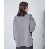 グラサンスカラーちゃんダブルジャガードニットプルオーバー | ScoLar | 詳細画像23 