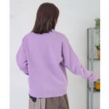 風船ネコちゃんジャガードニットカーディガン | ScoLar | 詳細画像9