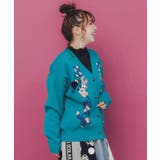 風船ネコちゃんジャガードニットカーディガン | ScoLar | 詳細画像3