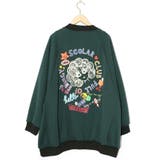 ポップ柄裏起毛 裏毛×フライスブルゾン | ScoLar | 詳細画像19 