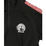 バイカラー異素材 切替ジャージワンピース | ScoLar | 詳細画像9 