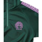 バイカラー異素材 切替ジャージワンピース | ScoLar | 詳細画像10 