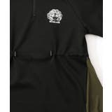 バイカラー異素材 切替ジャージワンピース | ScoLar | 詳細画像14 