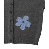 2WAYお花サガラ刺繍ジャガードニットカーディガン | ScoLar | 詳細画像19 