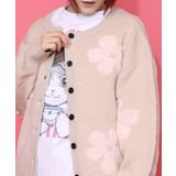 2WAYお花サガラ刺繍ジャガードニットカーディガン | ScoLar | 詳細画像5 