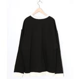 こたつから出たくないクマ柄 配色裏毛プルオーバー | ScoLar | 詳細画像13 