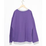 こたつから出たくないクマ柄 配色裏毛プルオーバー | ScoLar | 詳細画像15 