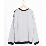 こたつから出たくないクマ柄 配色裏毛プルオーバー | ScoLar | 詳細画像17 