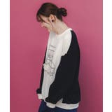 こたつから出たくないクマ柄 配色裏毛プルオーバー | ScoLar | 詳細画像3 