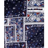 ランダムバンダナ柄 双面フランネルブルゾン | ScoLar | 詳細画像10