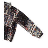 ランダムバンダナ柄 双面フランネルブルゾン | ScoLar | 詳細画像12