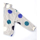 カラフルドット柄 双面フランネルブルゾン | ScoLar | 詳細画像11 