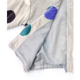 カラフルドット柄 双面フランネルブルゾン | ScoLar | 詳細画像13 